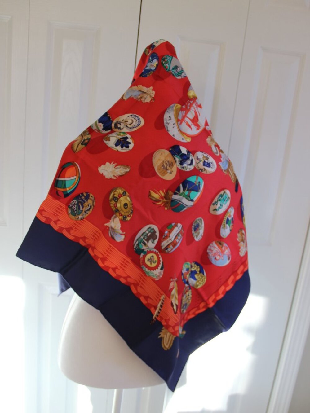 Hermes Easter Egg scarf